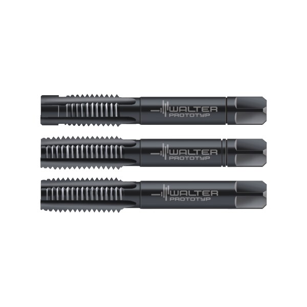 Prototyp Tap Sets, Hand-/Machine Taps, HSS/-E (TIX Select.), 30063-M16, Thread 30063-M16